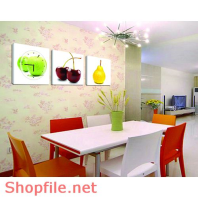 Tranh dán tường quả lê