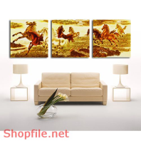 Tranh dán tường bạch mã