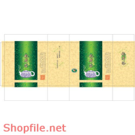 Mẫu Layout bao bì ấm trà