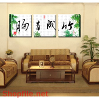 Tranh dán tường cây trúc