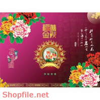 Mẫu Layout bao bì hoa nổi bật