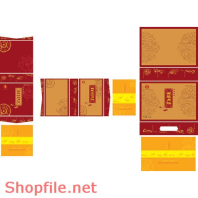 Mẫu Layout bao bì rượu ngoại