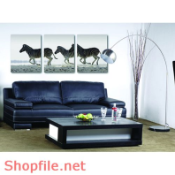 Tranh dán tường ngựa vằn