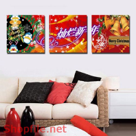 Tranh dán tường giáng sinh