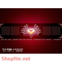 phông ghép ảnh cưới siêu đẹp miễn phí  PSD