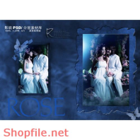 wedding frame very cool PSD