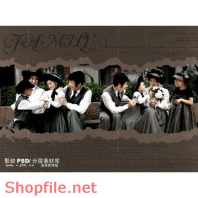 wedding frame love store PSD