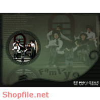 wedding frame love store PSD