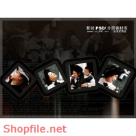 phông ghép ảnh cưới ABC psd