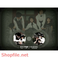 phông ghép ảnh cưới ABC psd