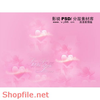 phông ghép ảnh cưới thiên nhiên tươi đẹp psd