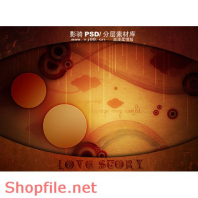 khung ghép ảnh cưới siêu xinh  PSD