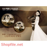 khung ghép ảnh cưới đẹp đủ thể loại  PSD