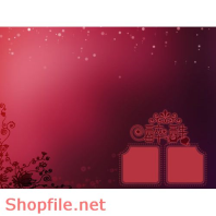 Frame wedding very cool PSD