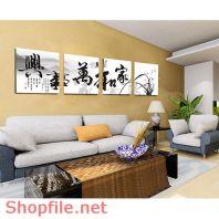 Tranh dán tường độc đáo