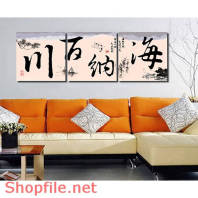 Tranh dán tường chữ thập