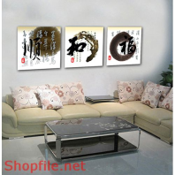 Tranh dán tường chữ thập