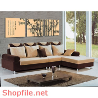 Tranh dán tường  lá tre