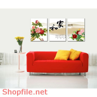 Tranh dán tường hoa lá đẹp