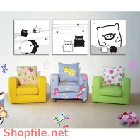 Tranh dán tường độc đáo