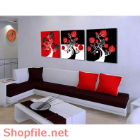 Tranh dán tường cây và lá