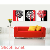 Tranh dán tường cây xanh