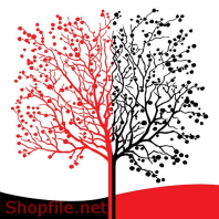 Tranh dán tường quả lê