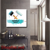 Tranh dán tường độc đáo