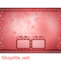 frame wedding lovely happy wedding PSD
