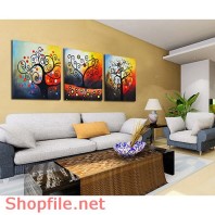 Tranh dán tường cây lá