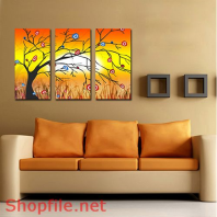 Tranh dán tường cây kẹo