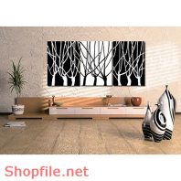 Tranh dán tường chiều thu