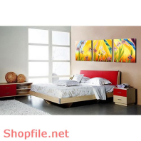 Tranh dán tường hoa sinh động