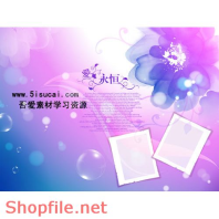 phông khung ghép ảnh cưới đẹp my love PSD