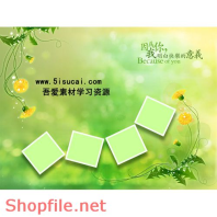 phông khung ghép ảnh cưới full love PSD