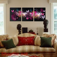 Tranh dán tường bướm bay