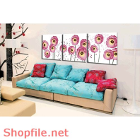 Tranh dán tường hoa cát tường