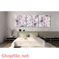 Tranh dán tường hoa xinh