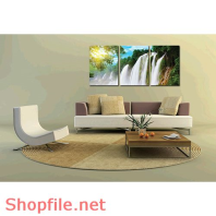 Tranh dán tường thác chảy