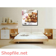 Tranh dán tường gấu bông