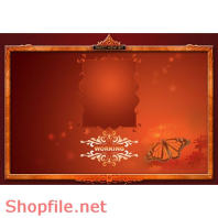 Frame wedding online cực dể thương  PSD