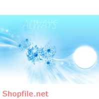 Frame wedding online bầu trời xanh  PSD