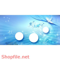 Frame wedding online poppy PSD