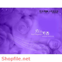 phông ghép khung ảnh cưới tung lung màu PSD