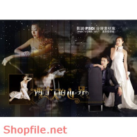 phông ghép khung ảnh cưới đẹp hoa mai PSD