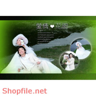 Frame wedding very great PSD