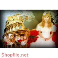 Frame wedding very happy PSD