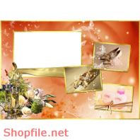 Frame wedding beautiful hehe  PSD