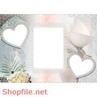 Frame wedding beautiful hehe  PSD