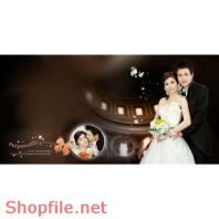 Frame wedding beautiful 0 VNĐ PSD